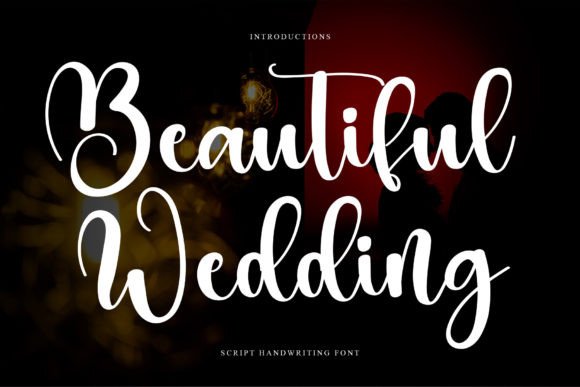 Beautiful Wedding: The Serene Typography for Quietly Elegant Publications