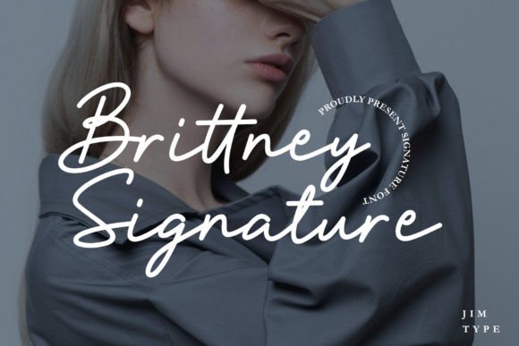 Brittney Signature is a Strong, Warm Modern Script