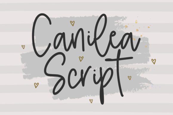 Canilea Script: A Cute Handwritten Font for Digital Design