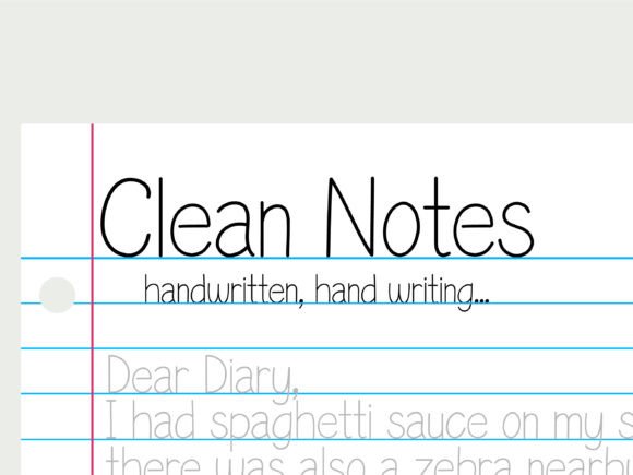 Choosing Clean Notes: A Font for Digital Clarity and Charm