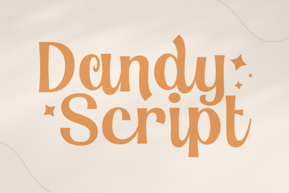 Dandy Script: An Elegant Font for Your Crafted Products