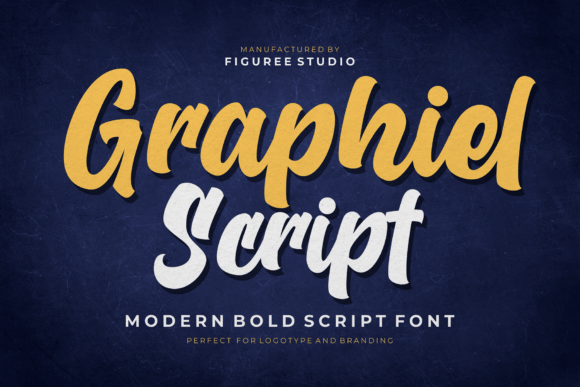 Graphiel Script: A Bold & Elegant Font for Creative Product Makers