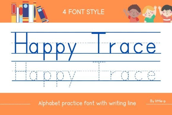 Happy Trace: A Creative Font Designed for Crafters and Product Makers