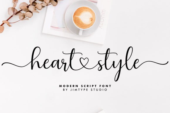 Heart Style Font: Elegant Typography for Modern Digital Design