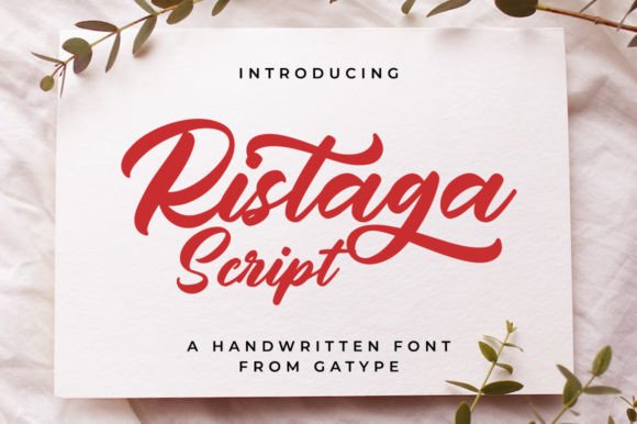 How Ristaga Script Became My Go-To Font for Digital Branding