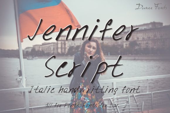 Jennifer Script: A Font for Elegant Editorial Design