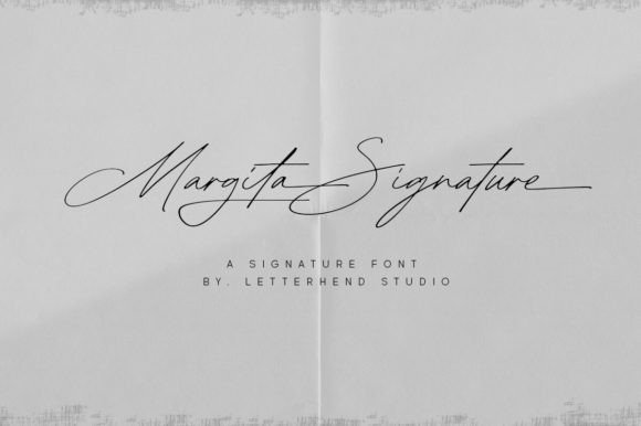 Margita Signature: An Elegant Script Font for Digital Branding