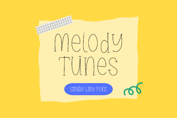 Melody Tunes Font: A Handwritten Typeface for Vibrant Branding