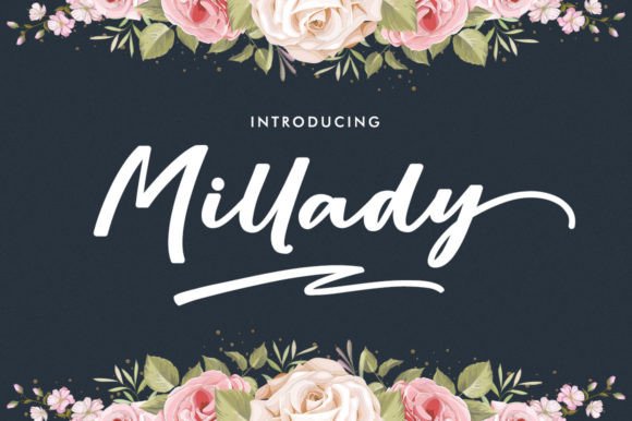 Millady Script: A Classic Handwritten Font for Modern Digital Design