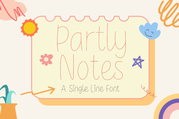 Partly Notes: A Script Font That Makes Your Content Feel Personal