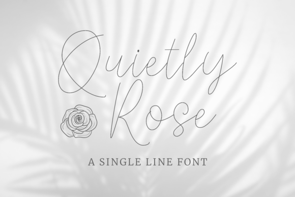 Quietly Rose: A Premium Script Font for Sophisticated Web Design