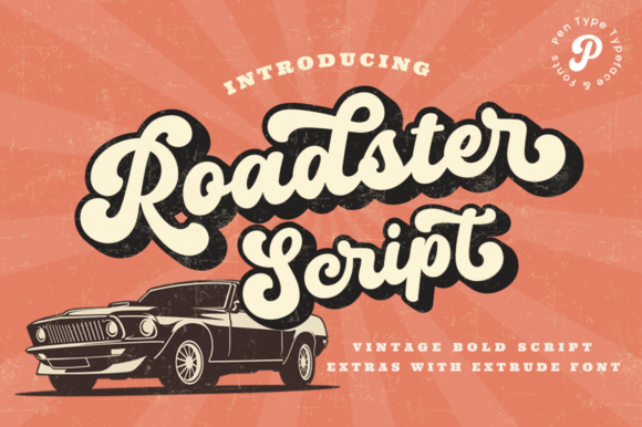 Roadster Script: A Bold Typographic Statement for Modern Brands