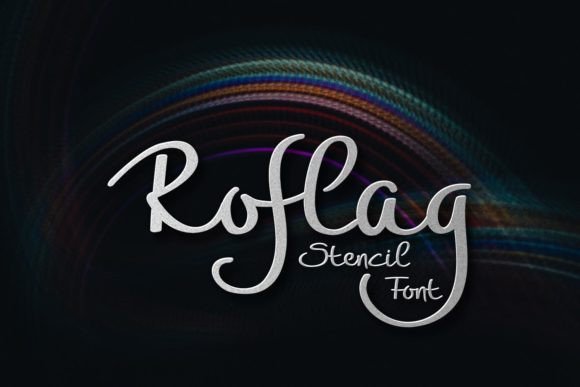 Roflag Stencil Font: Cutting Through the Noise