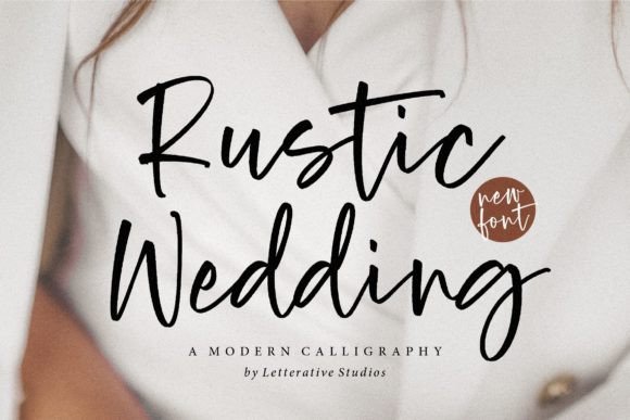 Rustic Wedding: A Modern Calligraphy Font for Capturing Attention