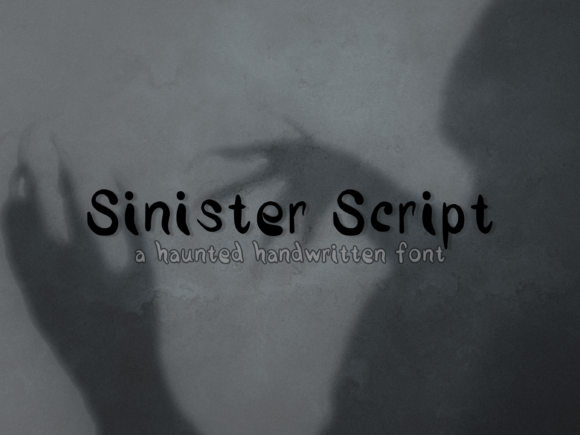Sinister Script: A Font Designed for Campaigns That Demand Attention