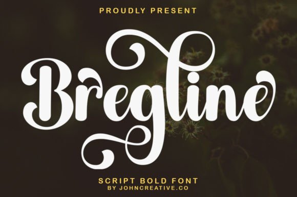 The Elegant Bregline Script: A Font for Professional Branding